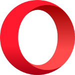 Opera: ikona stabilní větve prohlížeče